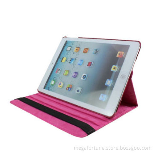 360-degree Rotatable Leather Case for iPad 5/Air, Dandelion Pattern Multifunction Set of Shell